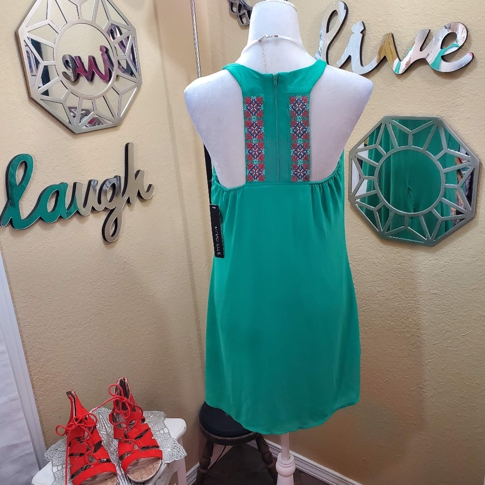 My Michelle Tank Dress w/ Tribal Pattern sz 9